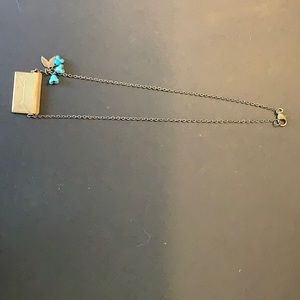 Sweet envelope locket necklace